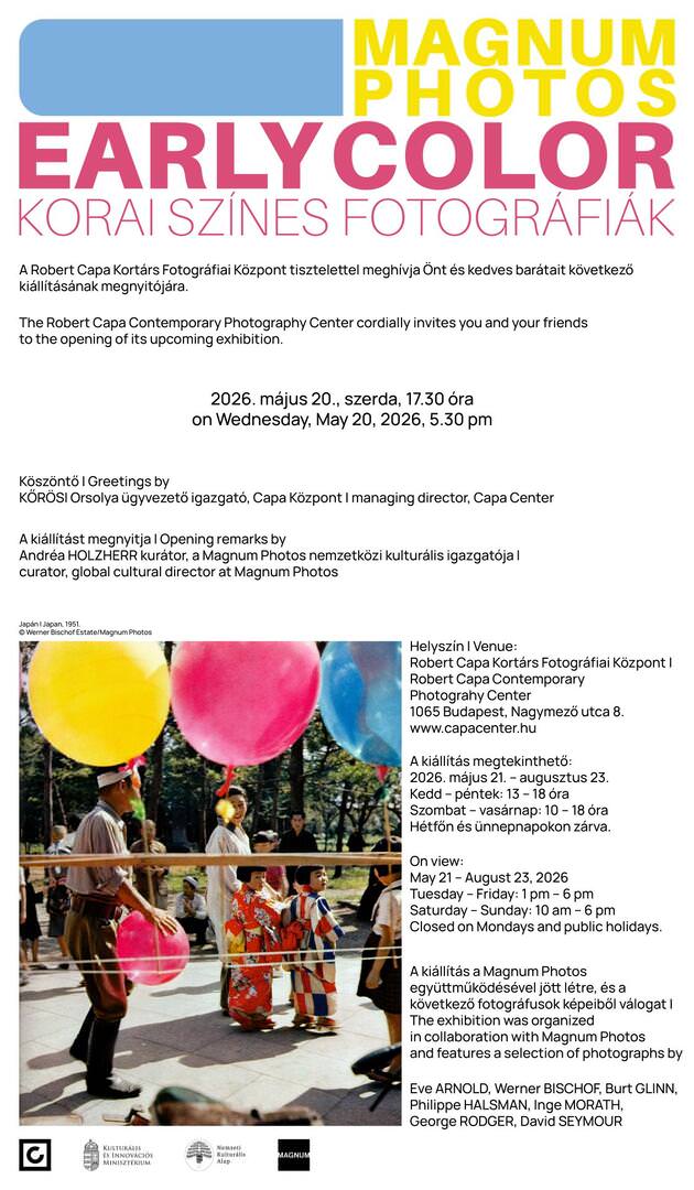 magnum photos early color invitation