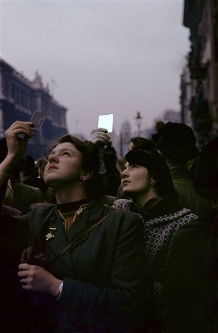 england. london. 1953. memorial sunday.